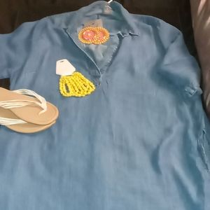 Plus size 2x jean dress